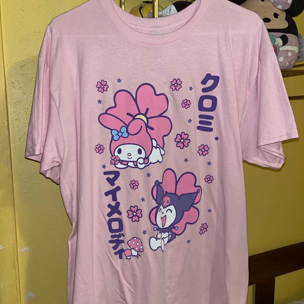 New Pink Sanrio Cute Tee!